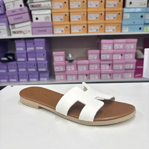 Papuci Dama 100 H Alb