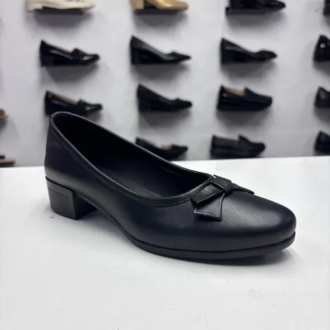 Pantofi Dama negri piele naturala, comozi 12