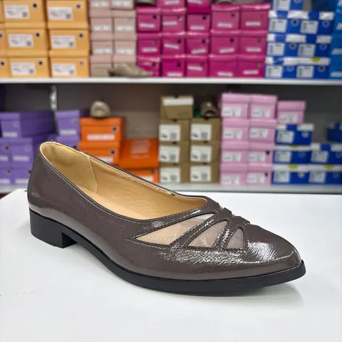 Pantofi Dama 125 EH 15 Maro, comozi, toc mic