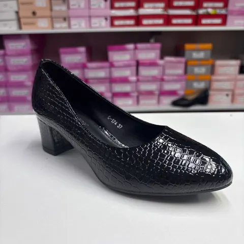 Pantofi Dama 150 174-2 negri, toc comod