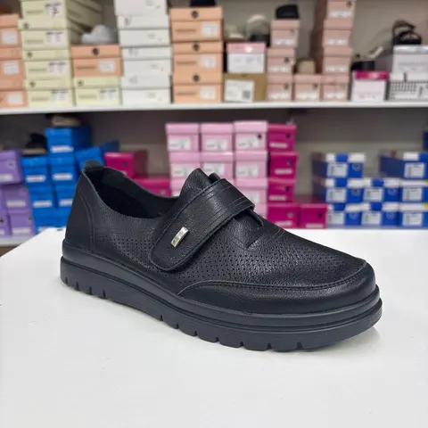 Pantofi Dama 150 A 86 Negri comozi, cu scai